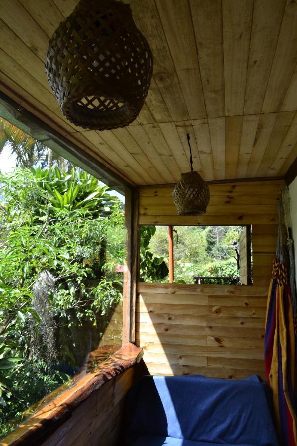 Habitacion Las Bromelias, Pijao, Finca Flora Del Rio Bagian luar foto